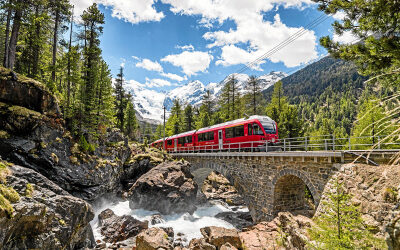 Di.30.07.-So.04.08.2024                                                                           Schweiz – Bahnerlebnis mit Bernina- und Glacier-Express